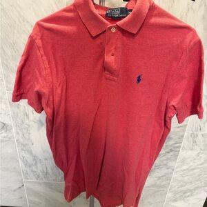 Ralph Lauren Men's Polo Shirt in Red